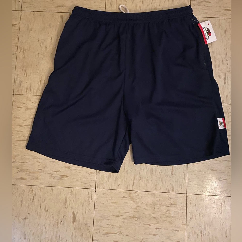 California zippy men’s shorts 2X Blue